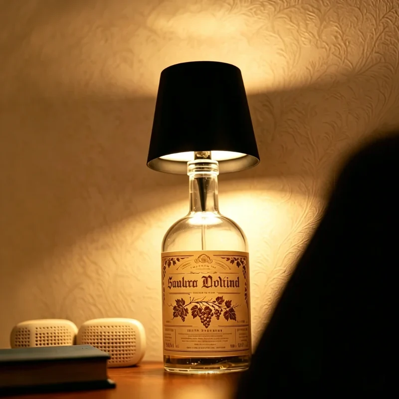 Rechargeable Bottle Lights Adjustable Variable Light