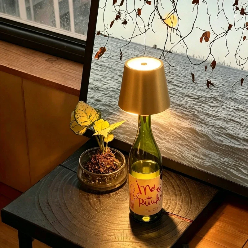 Rechargeable Bottle Lights Adjustable Variable Light