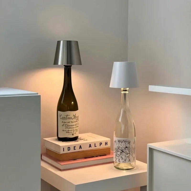 Rechargeable Bottle Lights Adjustable Variable Light