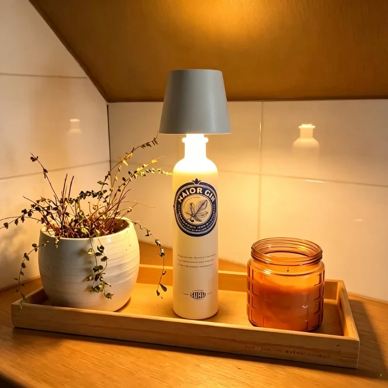 Rechargeable Bottle Lights Adjustable Variable Light
