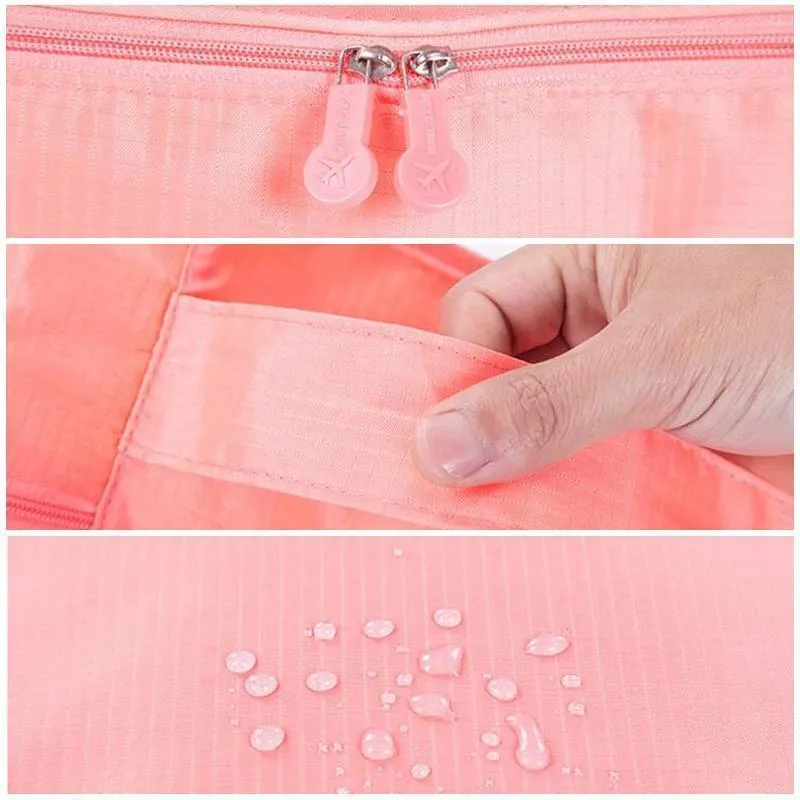 Reis Organizer Set – 6-Delige Opbergkubussen met Ademend Mesh & Ruimtebesparend Ontwerp