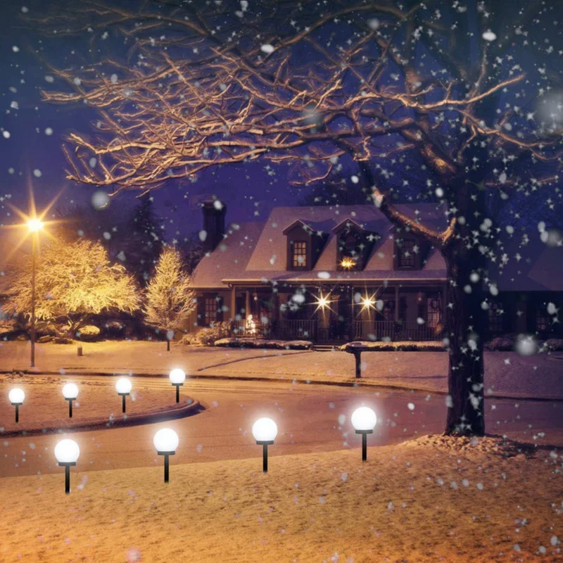 3 Stuks Zonnebol Tuinverlichting – Waterdichte LED Tuinlampen voor Buiten