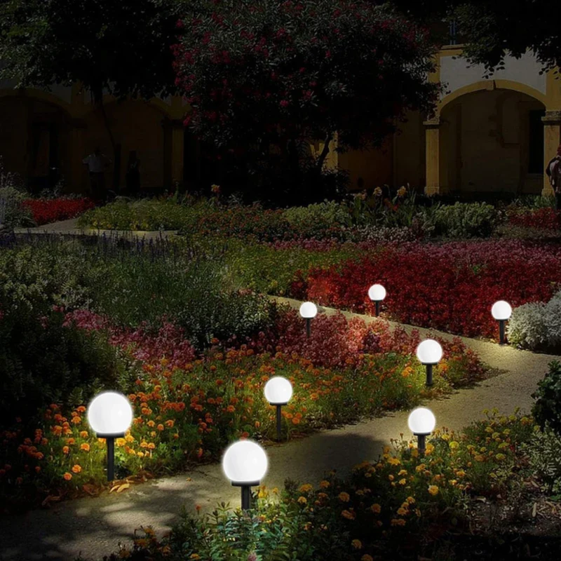 3 Stuks Zonnebol Tuinverlichting – Waterdichte LED Tuinlampen voor Buiten