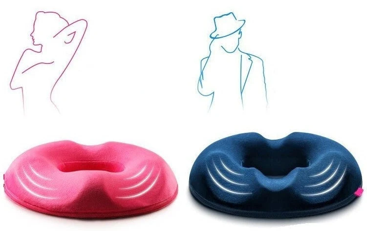 Zitkussen met Uitsparing – Ergonomisch Kussen met Traagschuim