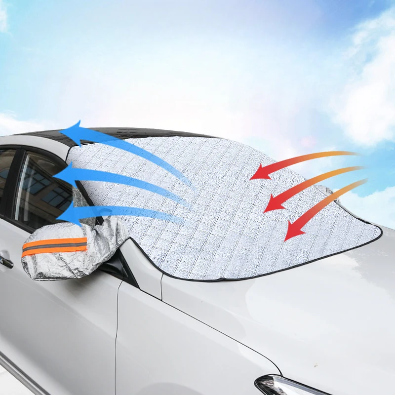 Magnetische Voorruit Beschermhoes – Auto Voorruit Cover tegen Vorst, Zon en Sneeuw