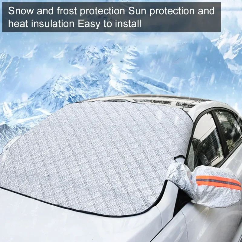 Magnetische Voorruit Beschermhoes – Auto Voorruit Cover tegen Vorst, Zon en Sneeuw