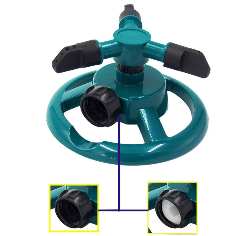 Tuinsproeier 360° – Roterende Sproeier voor Gazon en Tuinbewatering