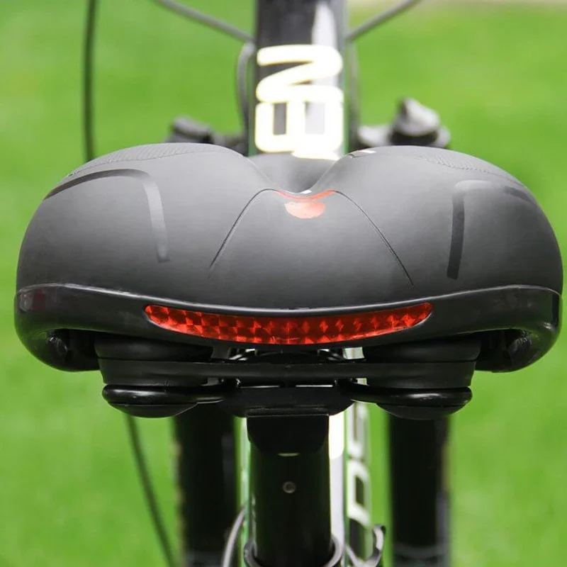 Ergonomisch Fietszadel – Comfortabel Zadel met Schokabsorptie en LED Achterlicht