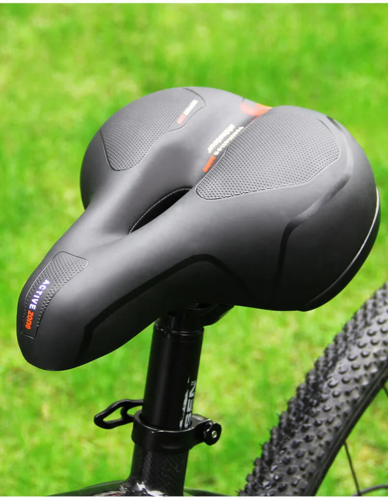 Ergonomisch Fietszadel – Comfortabel Zadel met Schokabsorptie en LED Achterlicht