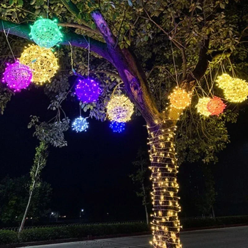 LED Lichtbollen voor Buiten – Waterdichte Tuinverlichting met Warm Licht