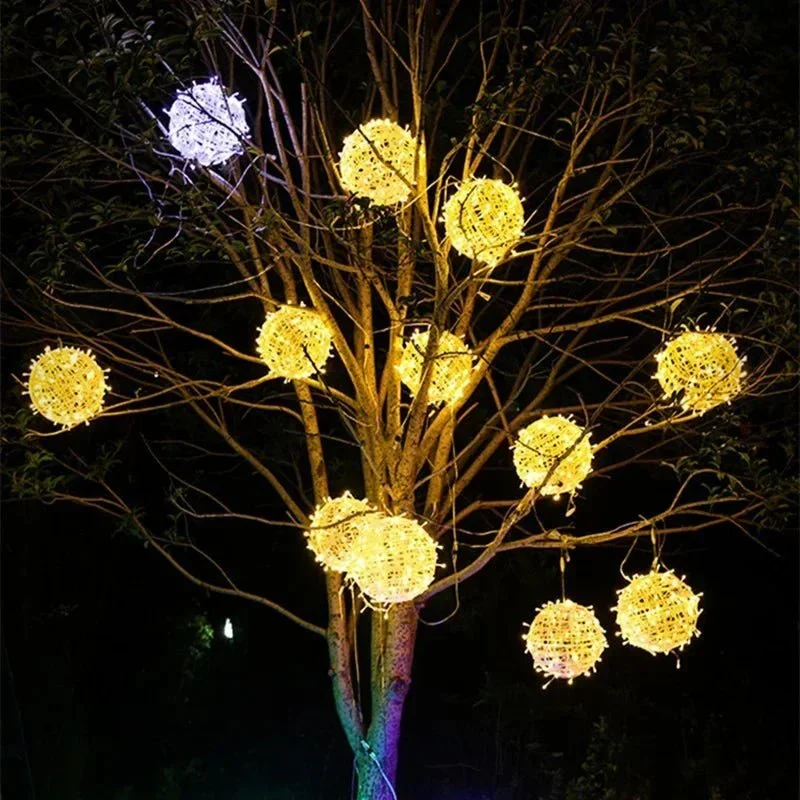 LED Lichtbollen voor Buiten – Waterdichte Tuinverlichting met Warm Licht