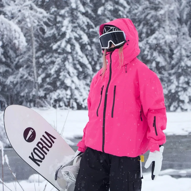 Ski- en Snowboardjas – Waterafstotende Winterjas met Ventilatie en Capuchon