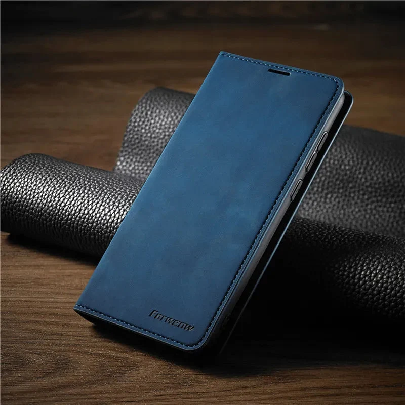 iPhone Wallet Hoesje – Magnetische Flip Case met Pasjeshouder en Standfunctie