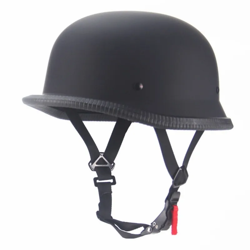 Retro Motorhelm – Lichtgewicht Halfhelm voor Cruiser, Scooter en Motor