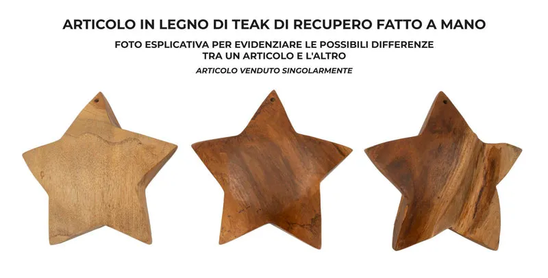 Decorazione Bintang da Appendere 19x5 cm