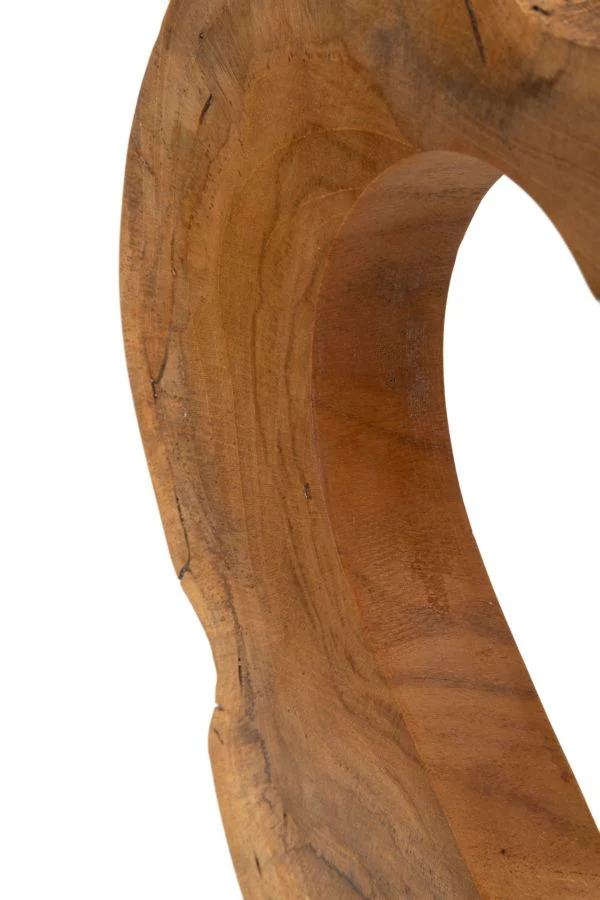 Scultura Hasi 28x10x38 cm in Teak Riciclato