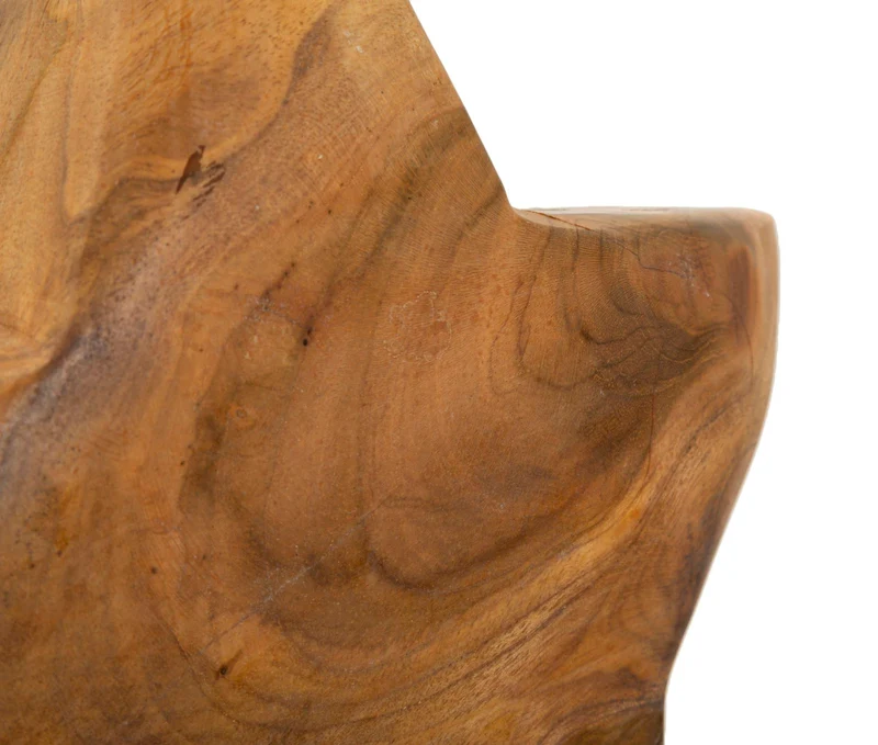 Scultura Stella 28x12x42 cm in Teak Riciclato