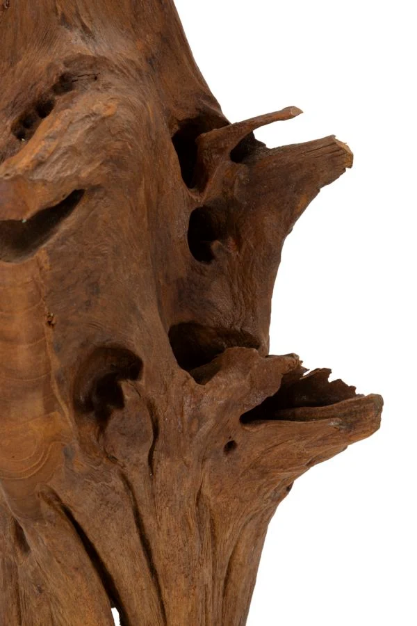 Scultura Akar 23x27x64 cm in Teak Riciclato