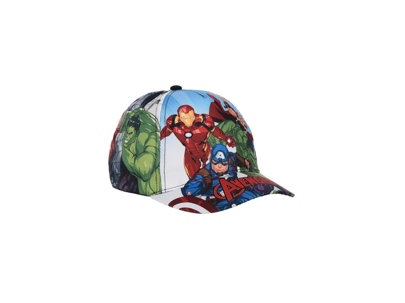 Avengers classic cappello con visiera taglie 52 e 54 nero