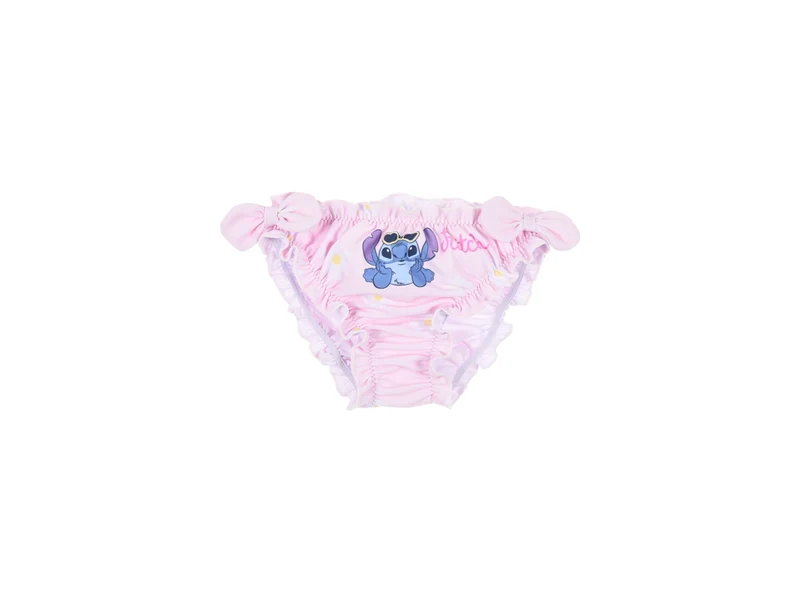 Lilo e stitch costume mare slip taglie dalla 12 alla 36 mesi rosa chiaro