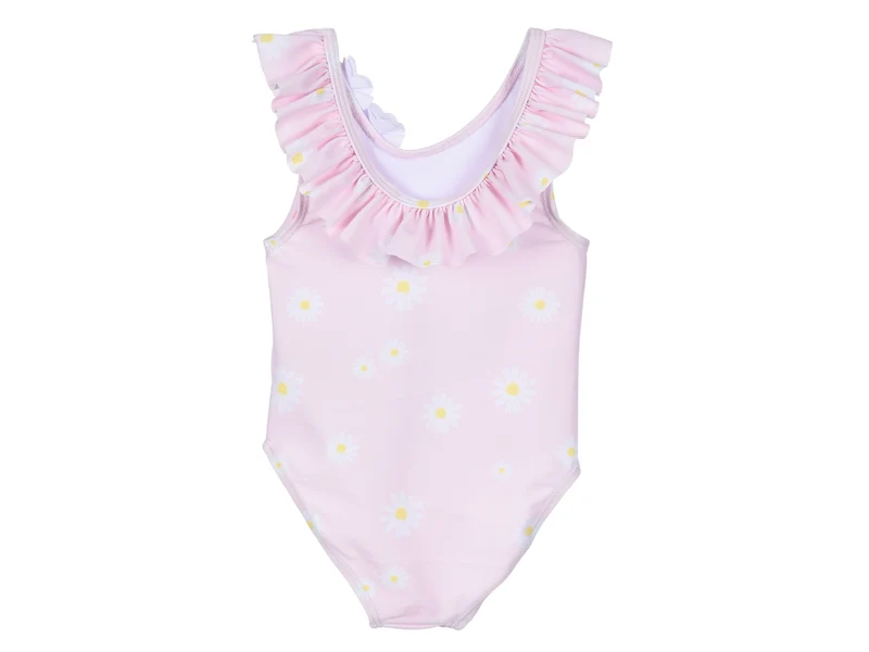 Lilo e stitch costume mare intero taglie dalla 12 alla 36 mesi rosa chiaro