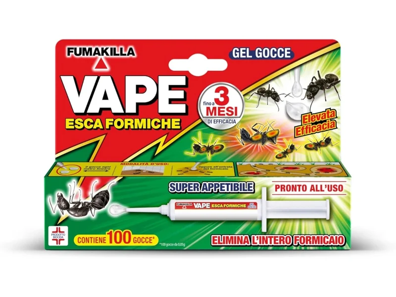 Vape esca formiche gel, siringa da 5gr