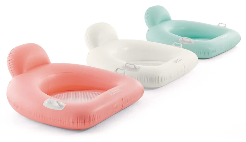 Intex 1 Poltrona Gonfiabile Lounge 114 x 107 cm per Piscina e Mare ASSORTITO