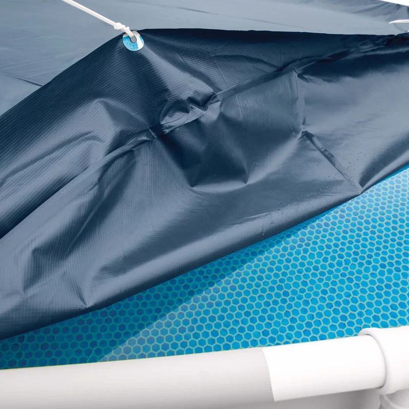 Intex Telo per Copertura Piscina Rotonda D488 cm Blu