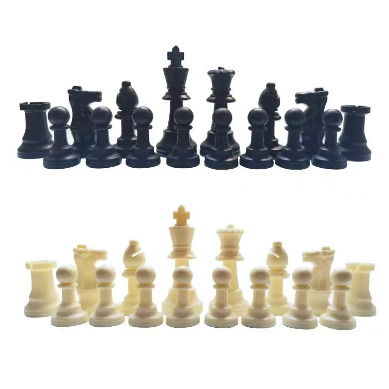 Chessora Complete Houten Schaakset – 32-Delige Set van Hoogwaardig Hout, Klassiek Ontwerp voor Beginners & Gevorderden