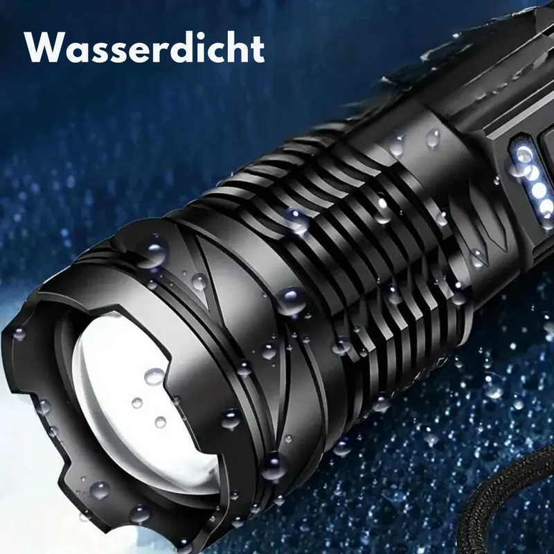 LED Zaklamp – Krachtig en Waterdicht Ontwerp voor Buiten en Dagelijks Gebruik