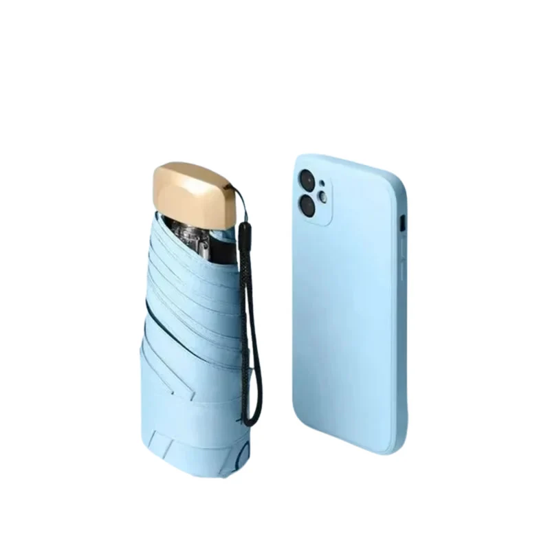 SkyShield Miniparaplu – Compacte Opvouwbare Paraplu met UV-Bescherming & Windbestendig Ontwerp