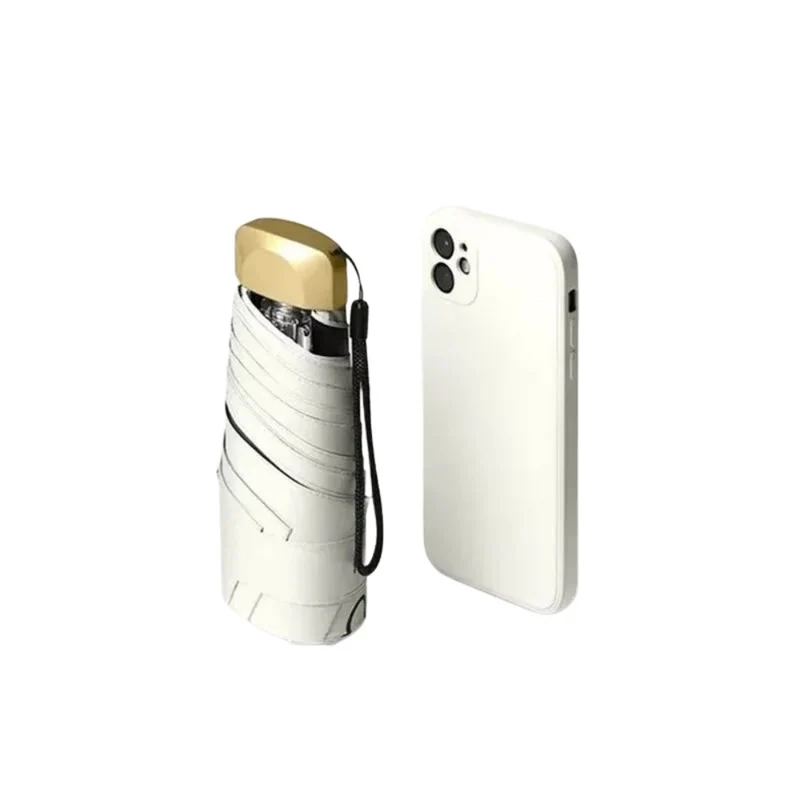 SkyShield Miniparaplu – Compacte Opvouwbare Paraplu met UV-Bescherming & Windbestendig Ontwerp