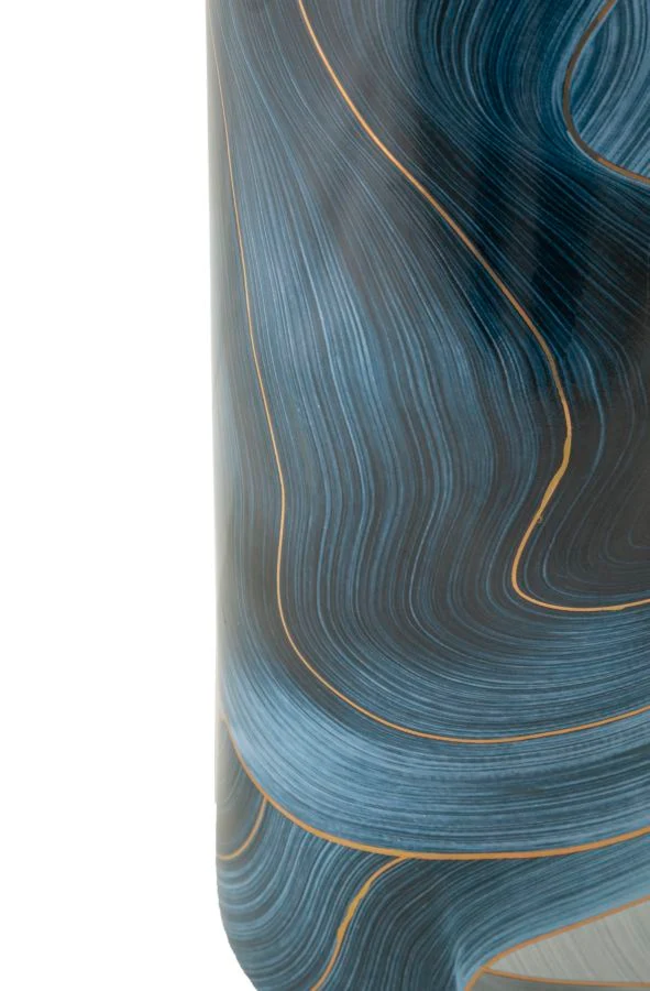 Vaso Ceramica Elegant Ø15x34 cm in Ceramica Multicolor
