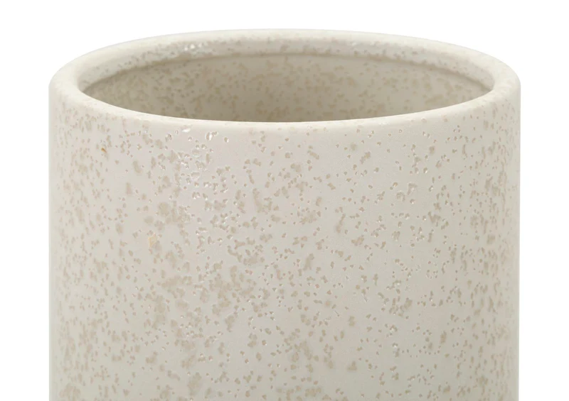 Vaso Ceramica Bubbles Ø16x28 cm in Ceramica Crema
