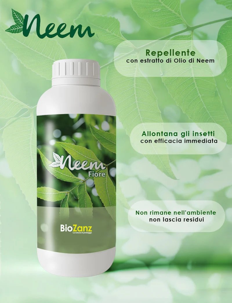Ricariche Biozanz | NeemFiore 1000 ml - Repellente Naturale (cod. 4060)