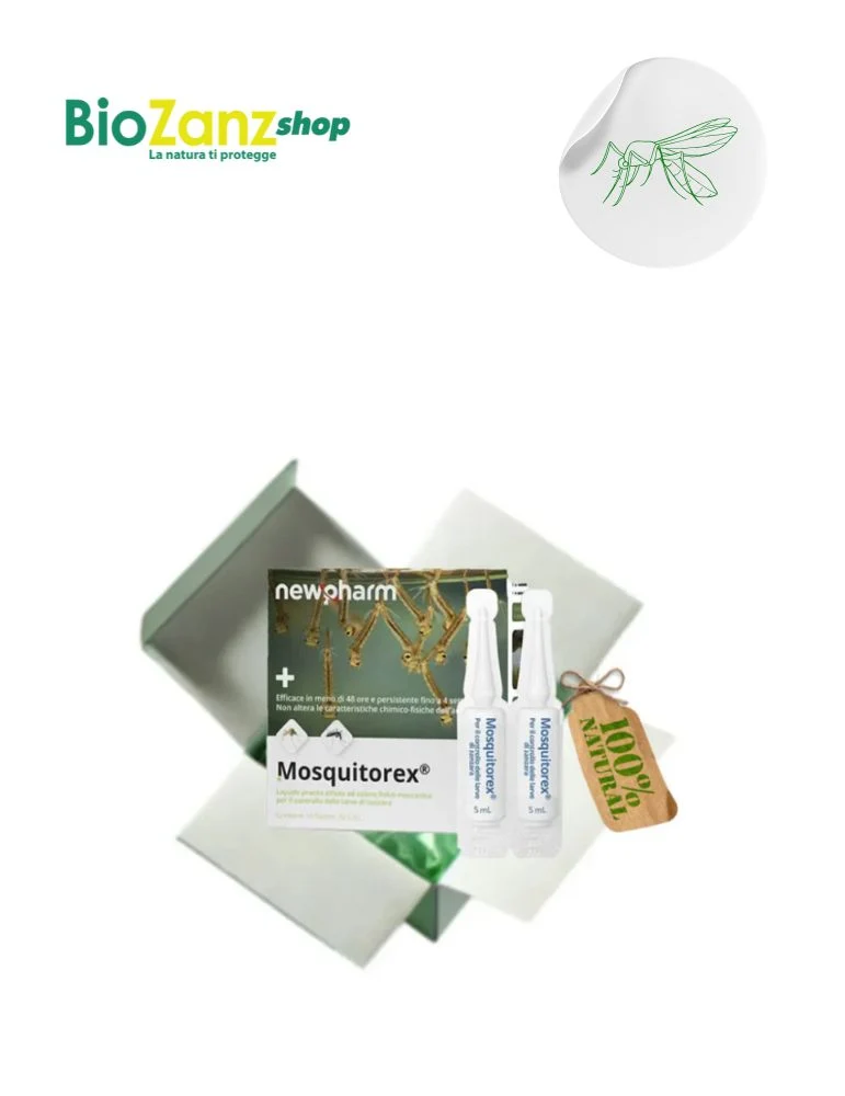 Barriera con Azione Fisico-Meccanica a Base di Oli Naturali | Mosquitorex - 7010