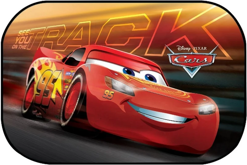 TATAWAY Disney tendina maxi laterale parasole auto singola 60x40 cm Cars 3