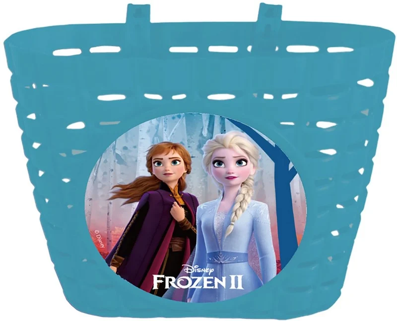 TATAWAY Cestino Disney Frozen per bicicletta da bambina in palstica di colore