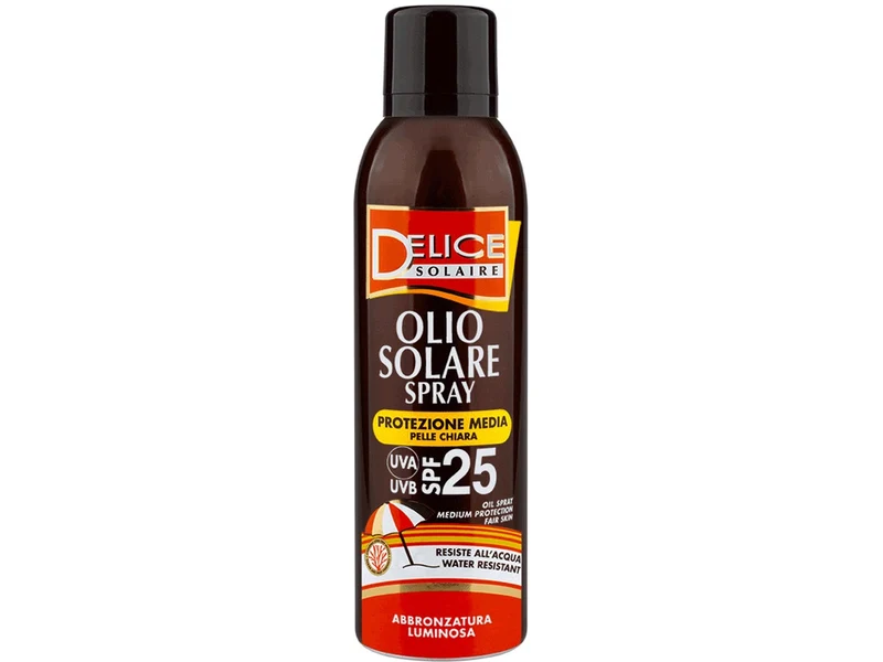 Delice olio solare spray spf25 150ml