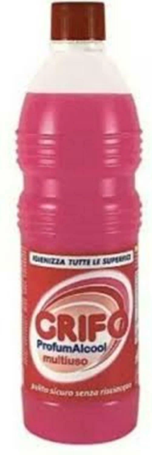 GRIFO ALCOOL 1 LTx6 PROFUMATO DETERGENT IGIENIZZANTE E SGRASSANTE PROFUMALCOOL
