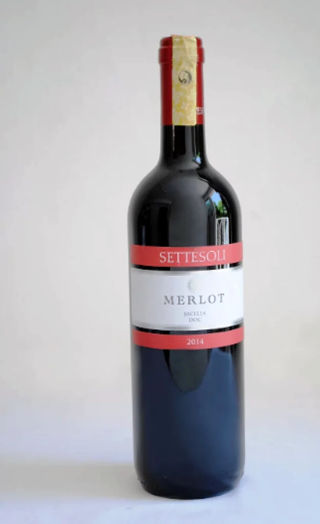 VINO ROSSO MERLOT SETTESOLI SICILIA DOC 2014 - 75 CL 13°