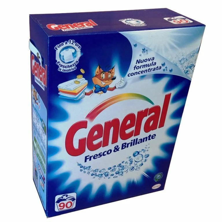 GENERAL DETERSIVO BUCATO FUSTONE 90 MISURINI FRESCO & BRILLANTE