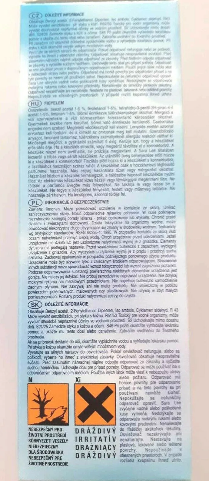 Profumo Ambipur casa Completo con diffusore 1 diffusore e 1 ricarica