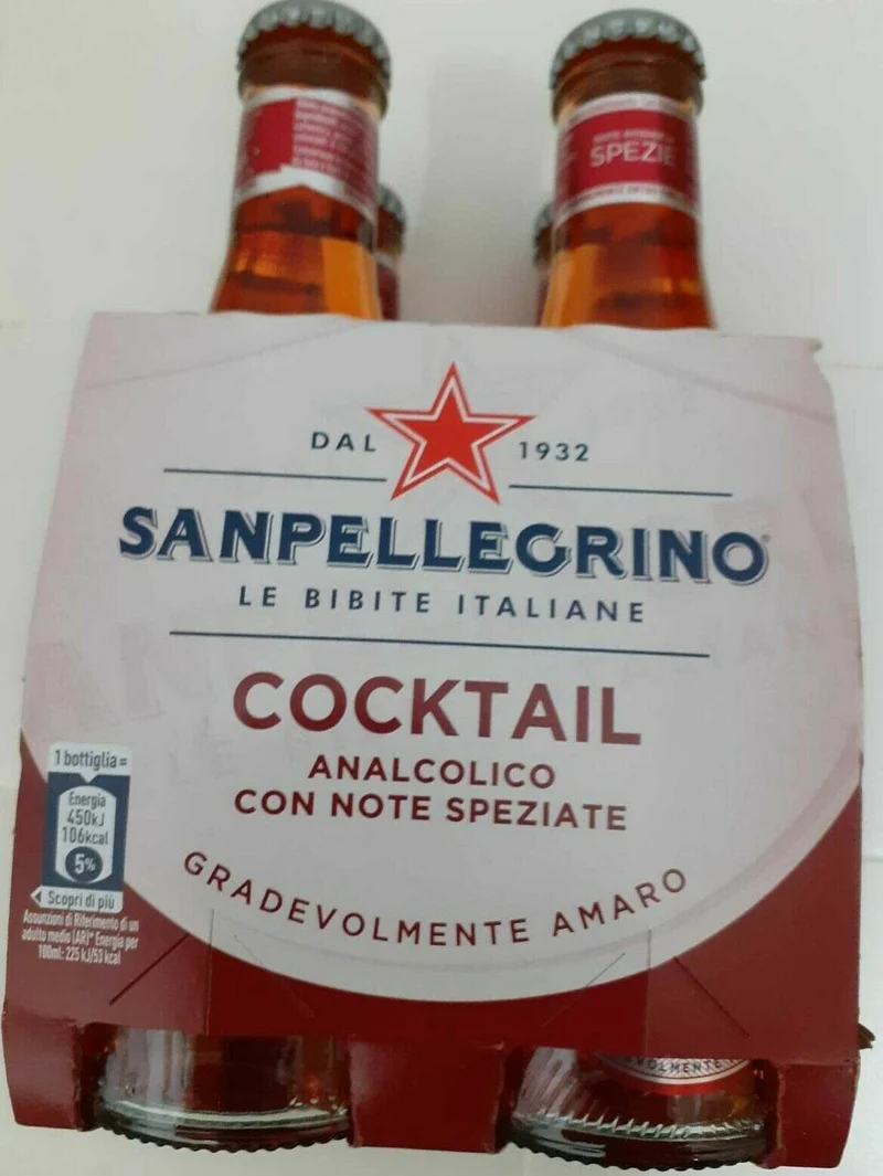 SAN PELLEGRINO COCKTAIL 20 CLx 24 BOTTIGLIE NUOVE E QUALITA SUPERIORE VP