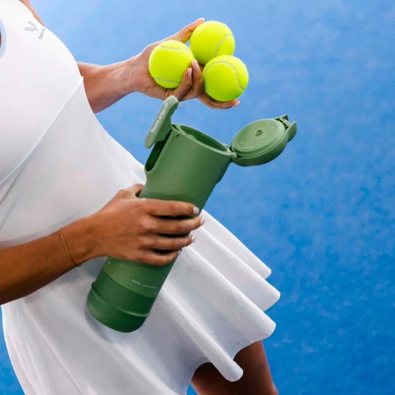 Presurizador Tube Bounce para pelotas de padel - oliva