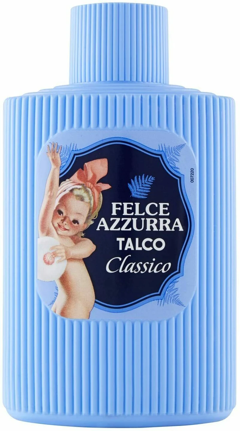 Barattoli Talco profumo Classico Felce Azzurra Barattolo GR.200 X 12 Borotalco