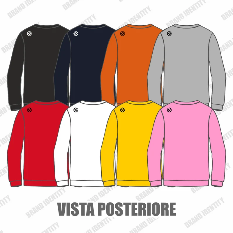 BASKET HANDS felpa girocollo