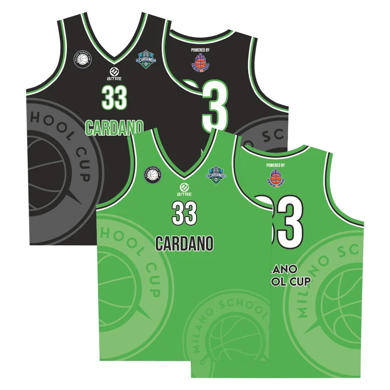 CARDANO canotta basket double uomo
