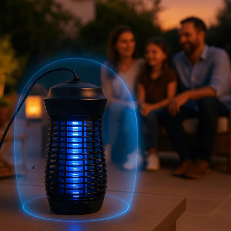 Elettroinsetticida LED 4W Silenzioso ed Efficace contro Zanzare e Insetti