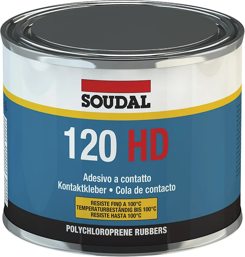 Adesivo a Contatto 120 HD Liquid – Incollaggio Professionale ad Alta Tenuta